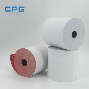 Rouleau de papier thermique 57x30mm 70gsm pour imprimante de caisse de restaurant, service alimentaire, reçus de caisse – Approvisionnement direct usine, optique stable - Product Image 1