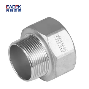 Fornecedor de fábrica acessórios para tubos de aço Inoxidável ss 304 ss316 npt bspt bsp cotovelo roscado fêmea de 90 graus