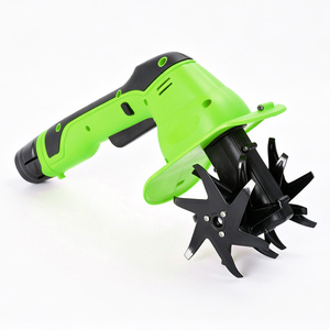 Mini-cultivateur sans fil VERTAK 12V, outil de jardinage portatif pour ameublir la terre, batterie lithium rechargeable, cultivateur rotatif électrique - Product Image 5