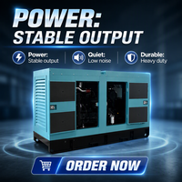 Offre Spéciale Groupe Électrogène Diesel Insonorisé Hengfa HF50GF 150 kVA 120 kW Refroidi par Eau avec ATS Automatique 50 Hz 60 Hz pour Projet Minier et Alimentation de Secours d'Urgence