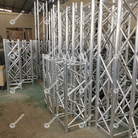 Kkmark - Estructura de Aluminio Cuadrada de 400*400 mm, Estructura de Espiga F44 K44, Certificado Tuv para Eventos y Conciertos