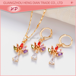 Oro de dubai de boda de moda diseños de joyas conjunto de joyas <span class=keywords><strong>para</strong></span> mujeres - Product Image 3