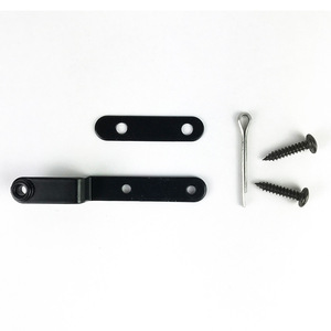 Kit de réparation de charnière de boîte à gants Audi A3 S3 RS3 8P1857035E, pièces de rechange en métal noir - Product Image 1