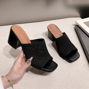 <span class=keywords><strong>Sandalias</strong></span> de Verano QF1, Nueva Versión Coreana, Tejidas, Abiertas, con Malla Cuadrada para <span class=keywords><strong>Mujer</strong></span> - Product Image 6