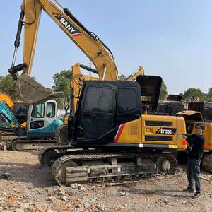 Excavadora Usada SANY SY155C 100% Origen Japón, Tipo Oruga, 15 Toneladas, Excelente Estado, Motor y Engranajes Originales, Venta desde Stock de Shanghái - Product Image 3