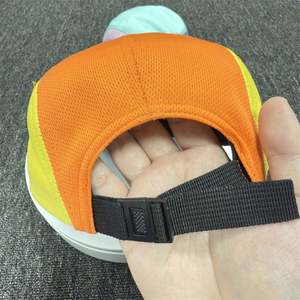 Gorras de running de 5 paneles con bloque de color, impermeables de nailon, personalizables, de secado rápido, para camping y actividades al aire libre - Product Image 3