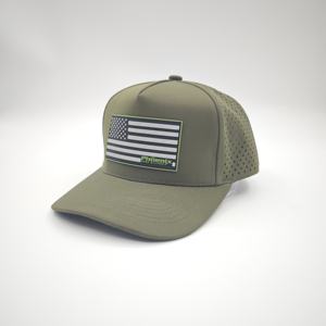 Casquette de baseball unisexe personnalisée avec logo découpé au laser, perforée, motif léopard tendance, imperméable et ajustable, style décontracté - Product Image 3