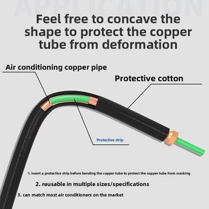 Outil de pliage manuel de tubes en <span class=keywords><strong>cuivre</strong></span> de type à <span class=keywords><strong>ressort</strong></span> pour l'installation de climatiseurs - Product Image 2