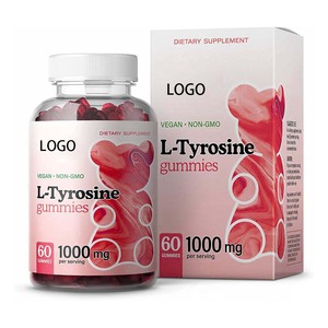 Oem Groothandel Helpt De Stemming Op Natuurlijke Wijze In Evenwicht Te Brengen L-Tyrosine Gummies 100Mg Per Portie Versterkt Het Geheugen En Focus Hersenondersteuning Gummy - Product Image 1
