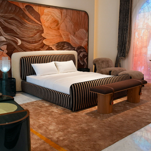 Juego de Muebles de Dormitorio de Lujo con Cama Doble de Diseño Italiano, Muebles Modernos de Alta Gama para Villa o Apartamento, Camas de Madera Tamaño King y <span class=keywords><strong>Queen</strong></span> - Product Image 1