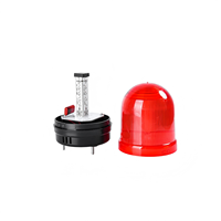 Feu de signalisation audiovisuel LED en matériau PC, protection IP65, étanche et anti-poussière pour environnements difficiles