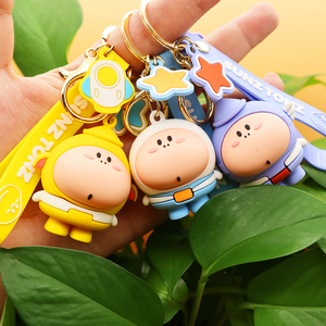 Bán Buôn Tùy Chỉnh Móc Chìa Khóa 3D Mềm Silicone Vòng Chìa Khóa PVC Phim Hoạt Hình Hình Anime Cao Su Keychain Đồ Chơi - Product Image 2