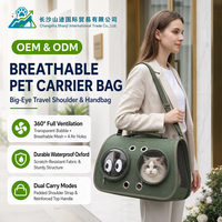 Sac de transport portable pour chat, respirant, à bandoulière, pour les voyages en plein air, accessoires pour animaux de compagnie, accessoires pour chats