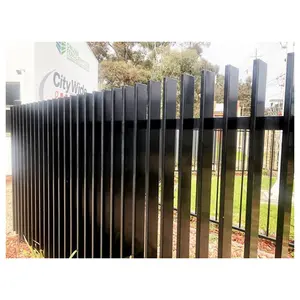 Free samples metal street fences and gates blade design europische aluminium fenster