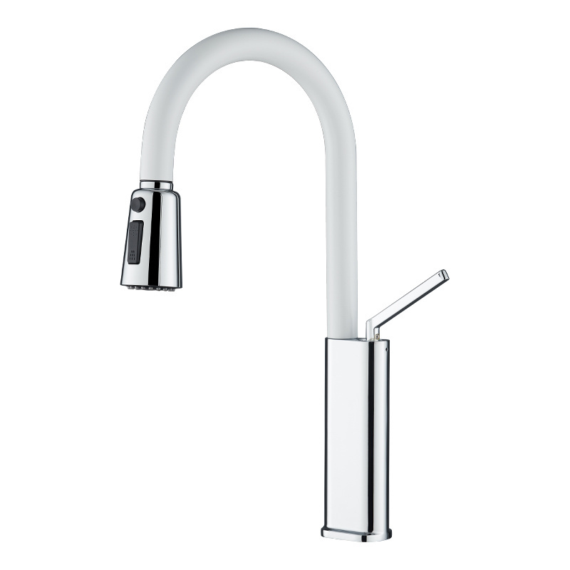 Curved Universal Pull out Basin Faucet