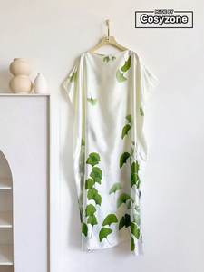 PROMISTAR热卖奢华品牌涤纶卡夫坦大尺寸宽松印花长裙长袍非洲大石基非洲连衣裙 - Product Image 2