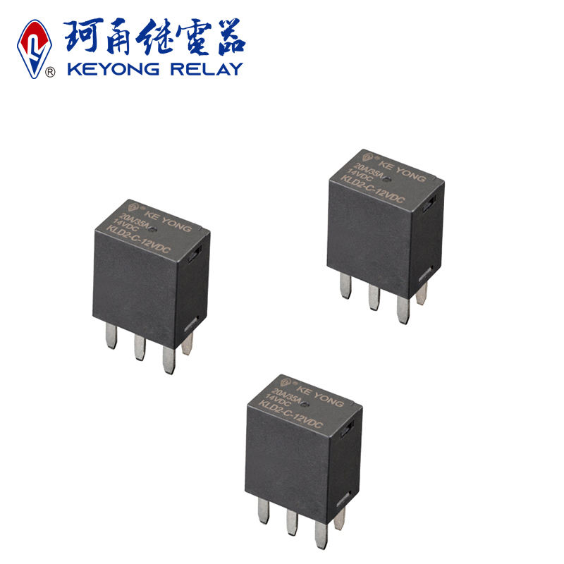 Premium Keyong KLD2 V9 20A 35A 4 Pin 5 Pin High Current Electromagnetic Relay Waterproof OE Replacement Quick Connect Tab