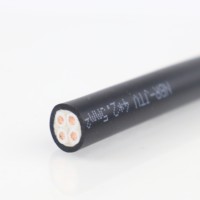 Câble de chaîne de traînage Conducteur en cuivre Isolation en PVC Souple Élastique Flex Index Marque LIBIN NBR-JTV 4x2.5 Modèle -40~105 Fonctionnement