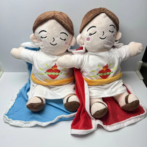 Jouets en polaire, poupées respirantes, jouets en peluche, poupées apaisantes pour bébés et enfants, cadeaux de fêtes - Product Image 3
