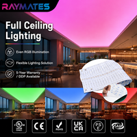 Feuille de LED RVB colorée rétro-éclairage 24V 30W feuille de panneau LED pliable 6leds feuille de lumière LED flexible découpable pour rétro-éclairage en pierre