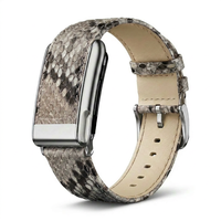 Vente en gros de bracelets en cuir de python rose personnalisés pour Whoop 5.0 avec livraison rapide