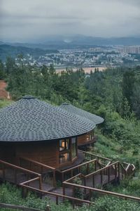 Forest Fusion Disposition panoramique Maison en <span class=keywords><strong>bois</strong></span> Serene Resort Retreat Immersive Forest Fusion Dwellings - Product Image 4