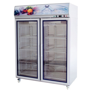 Réfrigérateur Dépanneur personnalisé <span class=keywords><strong>Bar</strong></span> commercial Congélateur à vin Boissons Vitrine réfrigérée - Product Image 4