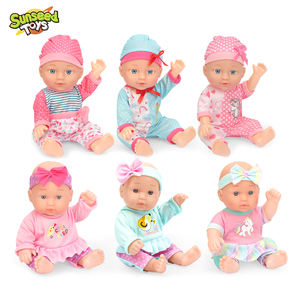 Muñeca Interactiva Sunseed Escala 1:12 con Bandeja de Alimentación, Biberón y Baño - Plástico 15-30cm para Niñas de 2 a 7 Años - Product Image 4