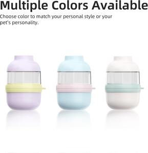 Botella de Agua Portátil para Perros con Correa Manos Libres, Accesorios Todo en Uno para Pasear Perros con Diseño Retráctil, Tazón de Agua Portátil - Product Image 3