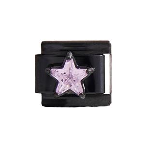 Fashion Charm <b>Bracelet</b> Zinc Alloy Interlocking DIY Jewelry Module Charms With Crystal <b>Flower</b> Star Heart Design Unisex Accessory - Product Image 2