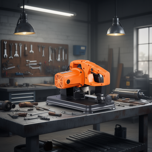 Sierra de corte de 7-1/4 pulgadas con motor de 1200 W, máquina de sierra de cinta ajustable de 0-45 grados para cortar metal - Product Image 2