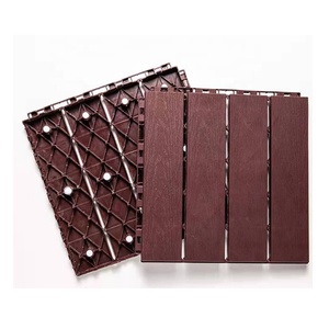 Di alta qualità 20mm <span class=keywords><strong>PVC</strong></span> ad incastro Decking piastrelle <span class=keywords><strong>per</strong></span> balcone fai da te facile Click installazione pavimentazione <span class=keywords><strong>in</strong></span> plastica - Product Image 2