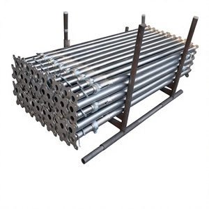 Étais de coffrage télescopiques réglables <span class=keywords><strong>en</strong></span> acier galvanisé traditionnel 1,6m-6m, poteaux de soutènement haute résistance 800kg - Product Image 1