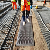 Rejilla Metálica Perforada de Alta Resistencia, Rejilla de Acero al Carbono Duradera para Talleres Industriales, Pisos Antideslizantes de Aleación de Aluminio
