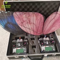 Drone papillon bionique de luxe à ailes battantes avec lumières LED, prix d'usine, pour cérémonie de mariage, banquet, performance scénique