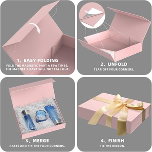 <b>Gift</b> <b>box</b> with <b>magnetic</b> closure, covered <b>gift</b> <b>box</b>, customizable according to needs - Product Image 3