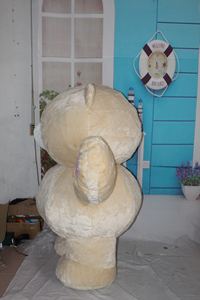 Disfraces de <span class=keywords><strong>oso</strong></span> de peluche para bebé blanco, varios juguetes de disfraces de moscot con cabeza de <span class=keywords><strong>oso</strong></span> de peluche inflable, accesorios, juguetes de <span class=keywords><strong>oso</strong></span> para niños, eventos - Product Image 2