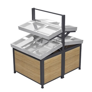 Estante de Acero Inoxidable para Frutas y Verduras Personalizado de Fábrica para Supermercados - Product Image 4