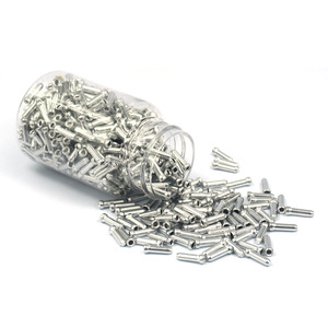 500 Pezzi Terminali per Cavi Bici in Lega, Tappi Colorati in Alluminio Placcato per Cavi Freno e <span class=keywords><strong>Deragliatore</strong></span>, Accessori Decorativi per Biciclette - Product Image 6