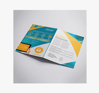 Menú Plegable, Folleto Personalizado, Impresión Económica en Papel y Cartulina A4, Diseño Personalizado, Impresión CMYK, Tarjeta de Visita de Lujo para Graduación, Folleto Comercial