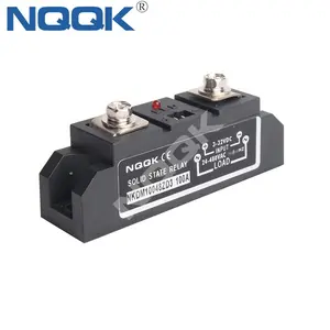 3-32VDC 24-480VAC 100A DC التحكم الصناعية الصف تتابع الحالة الصلبة SSR