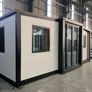 Casa Contenedor Expandible Moderna de 2 Dormitorios, Casas Prefabricadas con Cocina y Baño, Villa Prefabricada de Lujo, <span class=keywords><strong>Ideal</strong></span> para Vivir en Airbnb - Product Image 1