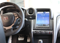 Autoradio Android avec écran vertical de 9,7 pouces, navigation GPS pour Nissan GTR R35 2008-2020, lecteur multimédia stéréo DVD pour voiture