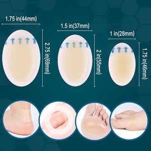 Pansements hydrocolloïdes transfrontaliers, patchs anti-frottement pour talons, patchs invisibles en gel pour talons hauts, pansements hydrocolloïdes - Product Image 2
