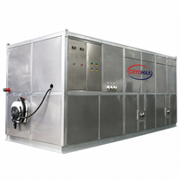 Machine à glace industrielle CRYOMAX |   Contrôle intelligent et durable pour compresseur, stockage de glace de 750 kg pour usage commercial
