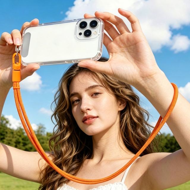 Premium Universal Phone Lanyard Crossbody Neck Strap Anti-Lost Adjustable Mobile Phone Shoulder Strap 7 Colors