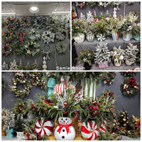 Décorations de Noël en forme de larme personnalisables, clochettes et guirlandes pour arbre de Noël, guirlandes de Noël pour offrir en cadeau, décoration murale et de fenêtre
