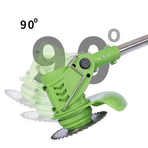 Tondeuse électrique sans fil 350W, débroussailleuse, batterie au lithium 21V, outil à main, machine à couper les broussailles, coupe-herbe - Product Image 4
