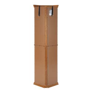 Db Corner Curio <b>Cabinet</b> Oak Wood Adjustable Shelves Mirrored Back Lighted <b>Display</b> <b>China</b> <b>Cabinet</b> Home Furniture - Product Image 5