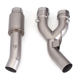 Tubo de enlace medio modificado de escape de motocicleta R1 de 51mm para Yamaha YZF R1 2015, <span class=keywords><strong>MT10</strong></span> de <span class=keywords><strong>2021</strong></span> a - Product Image 3